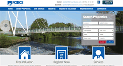 Desktop Screenshot of forceandsons.com